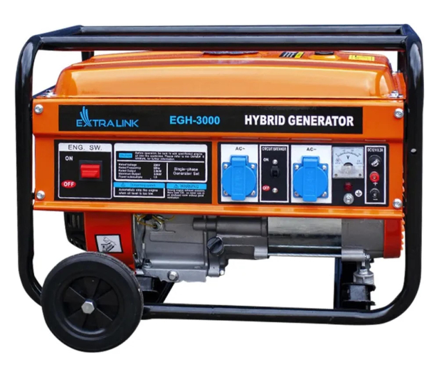 ExtraLink EGH-3000 Agregat prądotwórczy hybrydowy 3kW 1F - 1545134 - zdjęcie